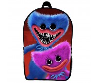 Рюкзак шкільний Поппі плейтайм Poppy Playtime (School Gear bag 06) чорний, 39 х 27 х 14 см