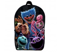 Рюкзак шкільний Поппі плейтайм Poppy Playtime (School Gear bag 09) чорний, 39 х 27 х 14 см