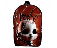 Рюкзак шкільний Поппі плейтайм Poppy Playtime (School Gear bag 012) чорний, 39 х 27 х 14 см