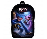Рюкзак Поппі плейтайм Poppy Playtime дитячий (Gear bag mini 01) чорний, 29 х 21 х 9 см