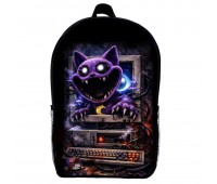 Рюкзак Поппі плейтайм Poppy Playtime дитячий (Gear bag mini 02) чорний, 29 х 21 х 9 см