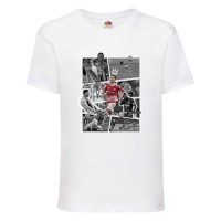  Футболка дитяча Футбол Кріштіану Роналду (Ronaldo 007) біла 116 см