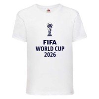 Футболка детская Футбол FIFA World Cup 2026 001 белая 104 см