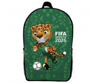 Рюкзак школьный Футбол FIFA World Cup 2026 (School Gear bag 02) черный, 39 х 27 х 14 см Рюкзак школьный Футбол FIFA World Cup 2026 (School Gear bag 02) черный, 39 х 27 х 14 см