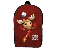 Рюкзак школьный Футбол FIFA World Cup 2026 (School Gear bag 03) черный, 39 х 27 х 14 см Рюкзак школьный Футбол FIFA World Cup 2026 (School Gear bag 03) черный, 39 х 27 х 14 см