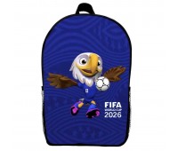 Рюкзак школьный Футбол FIFA World Cup 2026 (School Gear bag 04) черный, 39 х 27 х 14 см Рюкзак школьный Футбол FIFA World Cup 2026 (School Gear bag 04) черный, 39 х 27 х 14 см