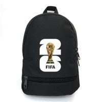 Рюкзак детский Футбол FIFA World Cup 2026 002 черный, размер 35 х 28 х 13 см