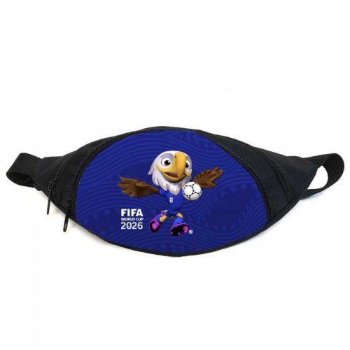 Поясная сумка бананка Футбол FIFA World Cup 2026 01 Gear Bag черная Поясная сумка бананка Футбол FIFA World Cup 2026 01 Gear Bag черная