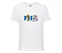 Футболка детская Футбол FIFA World Cup 2026 004 белая 128 см