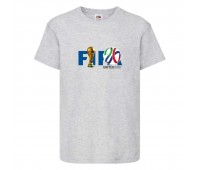 Футболка детская Футбол FIFA World Cup 2026 004 серая 152 см