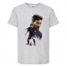 Футболка детская Футбол Лионель Месси (Lionel Messi 001) серая 104 см Футболка детская Футбол Лионель Месси (Lionel Messi 001) серая 104 см