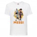 Футболка детская Футбол Лионель Месси (Lionel Messi 007) белая 128 см Футболка детская Футбол Лионель Месси (Lionel Messi 007) белая 128 см