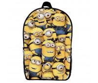 Рюкзак Миньоны детский (Gear bag minions mini 06) черный, 29 х 21 х 9 см