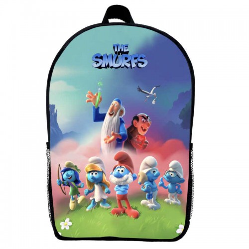 Рюкзак школьный Смурфики (School Gear bag Smurfs 01) черный, 39 х 27 х 14 см Рюкзак школьный Смурфики (School Gear bag Smurfs 01) черный, 39 х 27 х 14 см