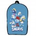 Рюкзак Смурфики детский (Gear bag Smurfs mini 02) черный, 29 х 21 х 9 см