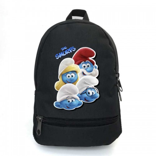 Рюкзак школьный Смурфики (School Bag BIG Smurfs 01) черный 43 х 30 х 17 см Рюкзак школьный Смурфики (School Bag BIG Smurfs 01) черный 43 х 30 х 17 см