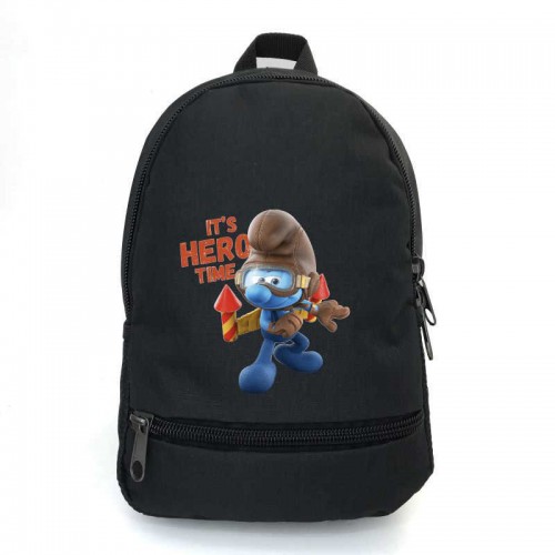 Рюкзак школьный Смурфики (School Bag BIG Smurfs 03) черный 43 х 30 х 17 см Рюкзак школьный Смурфики (School Bag BIG Smurfs 03) черный 43 х 30 х 17 см