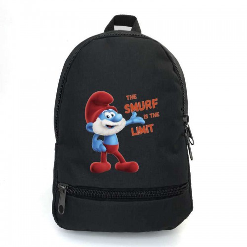 Рюкзак школьный Смурфики (School Bag BIG Smurfs 04) черный 43 х 30 х 17 см Рюкзак школьный Смурфики (School Bag BIG Smurfs 04) черный 43 х 30 х 17 см