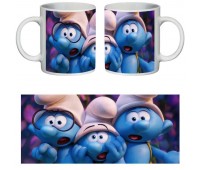 Чашка Смурфики (кружка supercup Smurfs 001)