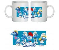 Чашка Смурфики (кружка supercup Smurfs 003)