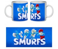 Чашка Смурфики (кружка supercup Smurfs 006)