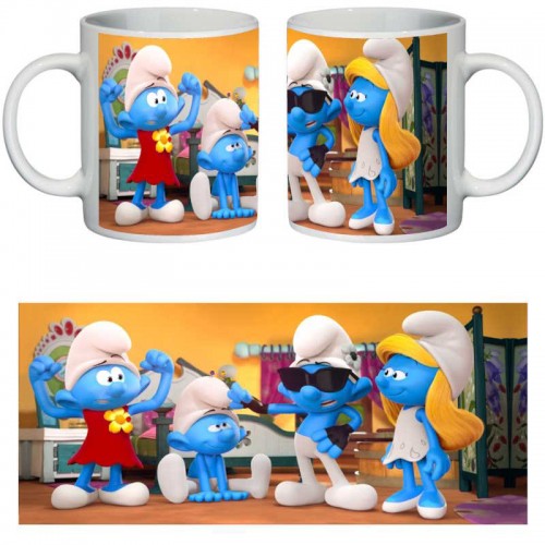 Чашка Смурфики (кружка supercup Smurfs 008) Чашка Смурфики (кружка supercup Smurfs 008)