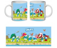 Чашка Смурфики (кружка supercup Smurfs 009)