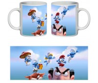 Чашка Смурфики (кружка supercup Smurfs 0010)