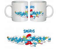 Чашка Смурфики (кружка supercup Smurfs 0011)