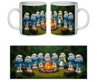 Чашка Смурфики (кружка supercup Smurfs 0013)