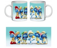 Чашка Смурфики (кружка supercup Smurfs 0016)