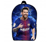 Рюкзак школьный Лионель Месси футбол (School Gear bag 02) черный, 39 х 27 х 14 см