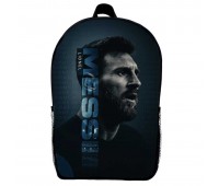 Рюкзак школьный Лионель Месси футбол (School Gear bag 03) черный, 39 х 27 х 14 см