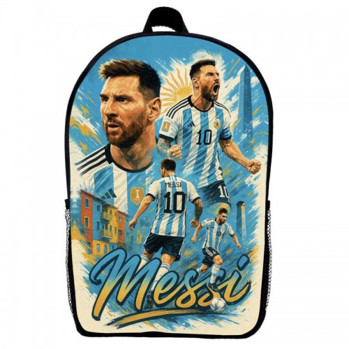 Рюкзак школьный Лионель Месси футбол (School Gear bag 012) черный, 39 х 27 х 14 см Рюкзак школьный Лионель Месси футбол (School Gear bag 012) черный, 39 х 27 х 14 см