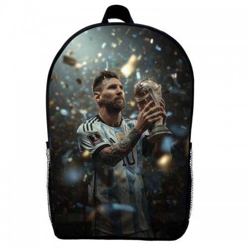Рюкзак школьный Лионель Месси футбол (School Gear bag 015) черный, 39 х 27 х 14 см Рюкзак школьный Лионель Месси футбол (School Gear bag 015) черный, 39 х 27 х 14 см