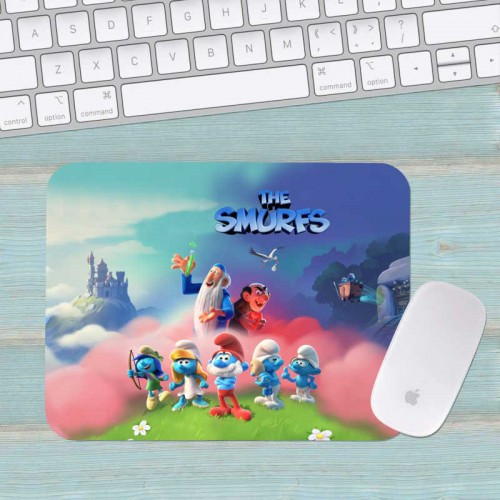 Коврик для мыши Смурфики Smurfs большой 002 (400х300х3мм) Коврик для мыши Смурфики Smurfs большой 002 (400х300х3мм)