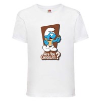 Футболка детская Смурфики (Smurfs 007) белая 104 см