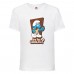 Футболка детская Смурфики (Smurfs 007) белая 104 см