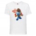 Футболка детская Смурфики (Smurfs 008) белая 104 см