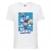 Футболка детская Смурфики (Smurfs 0010) белая 104 см
