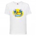 Футболка детская Смурфики (Smurfs 0012) белая 104 см