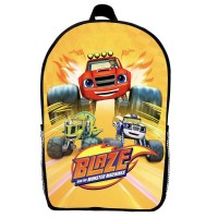 Рюкзак Вспыш и чудо машинки детский (Gear bag mini Blaze 03) черный, 29 х 21 х 9 см