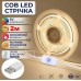 USB Светодиодная COB лента 5V с сенсорной кнопкой 2 м цвет теплый белый 3000К