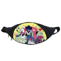 Поясная сумка Бананка Дельтарун (Deltarune 002) Gear Bag черная