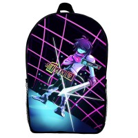 Рюкзак школьный Дельтарун Deltarune (School Gear bag 01) черный, 39 х 27 х 14 см