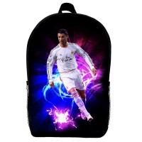 Рюкзак Криштиану Роналду футбол детский (Gear bag mini 04) черный, 29 х 21 х 9 см