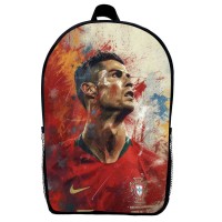 Рюкзак Криштиану Роналду футбол детский (Gear bag mini 011) черный, 29 х 21 х 9 см