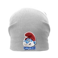 Шапка детская Смурфики Smurfs 002 серая 50-52 см