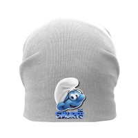 Шапка детская Смурфики Smurfs 003 серая 50-52 см